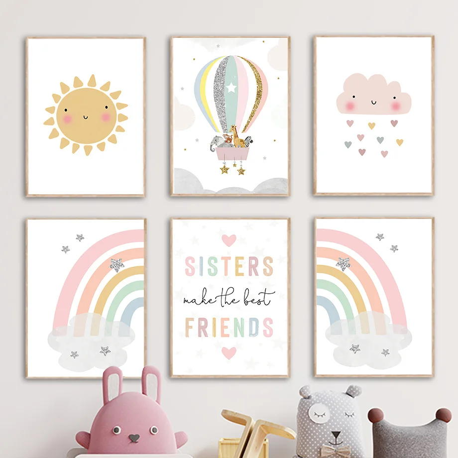Baby Nursery Prints - Постеры и принты с изображением жирафа,