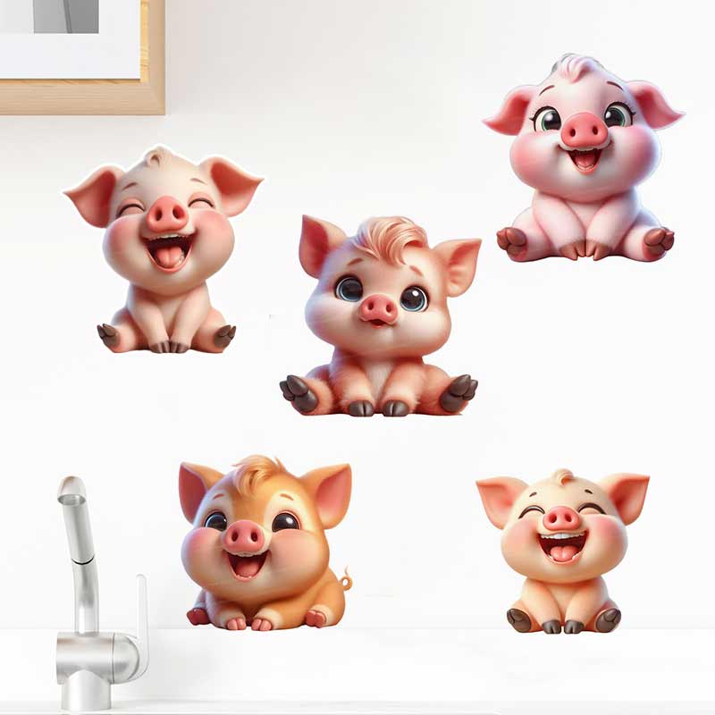 Baby Nursery Mural Wallpaper - Милый стикер на стену в виде