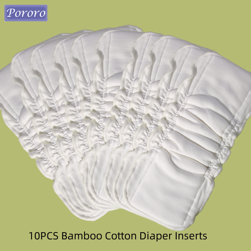 Pampers Diaper Premium Care - Pororo 10 шт. многоразовые моющиеся вставки,