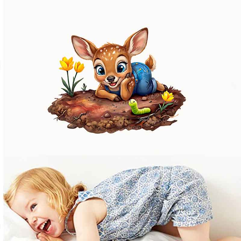 Наклейки-фрески «Детский сад»  – обзор и цена Baby Nursery Mural Wallpaper