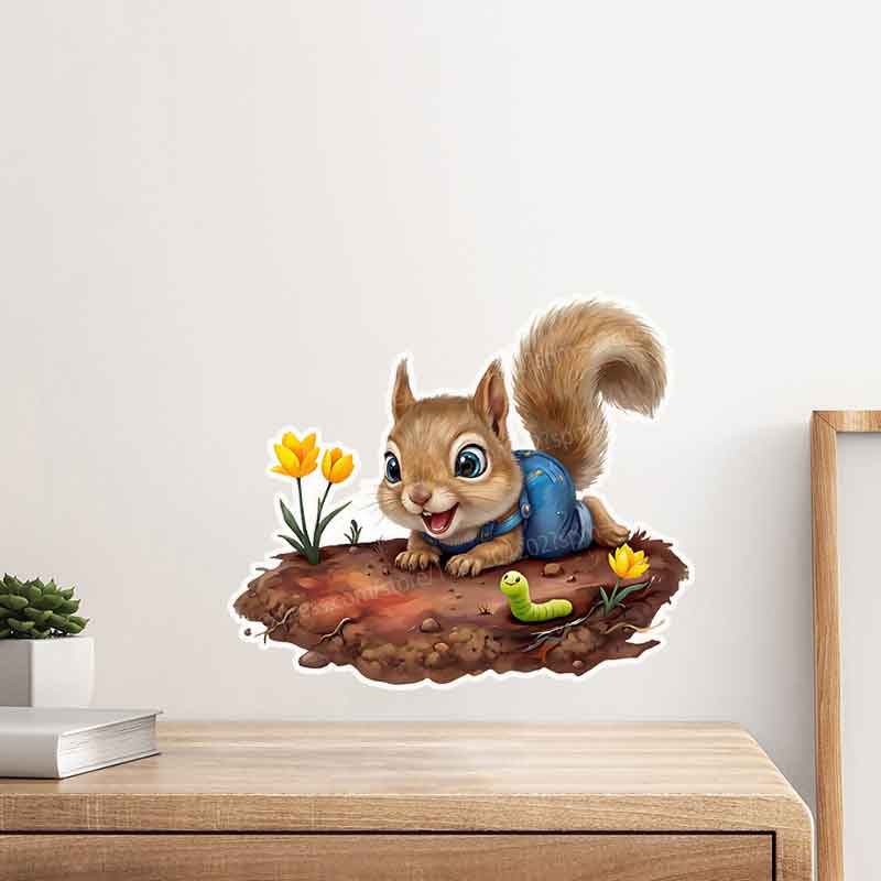 Наклейки-фрески «Детский сад»  – обзор и цена Baby Nursery Mural Wallpaper
