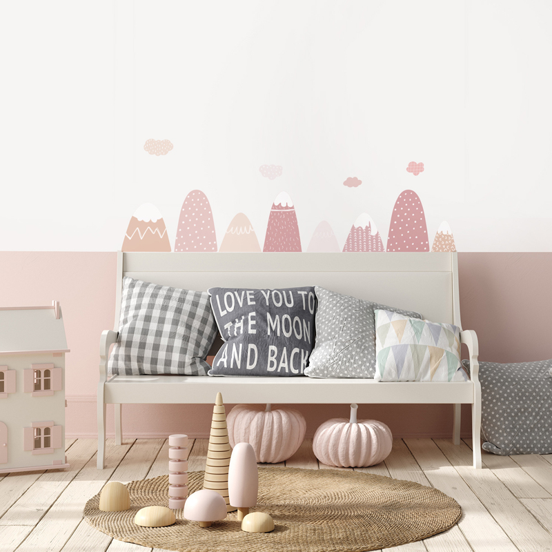 Скандинавский домашний декор,  – обзор и цена Baby Nursery Fabric