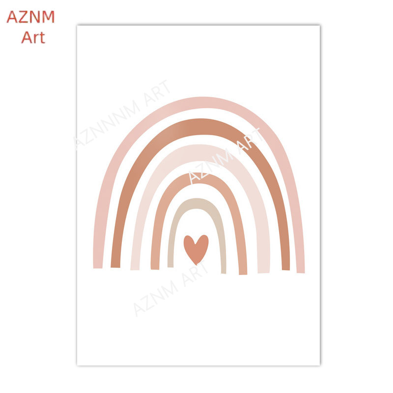 1/3 шт., мультяшное сердце, Ра – обзор и цена Baby Nursery Prints