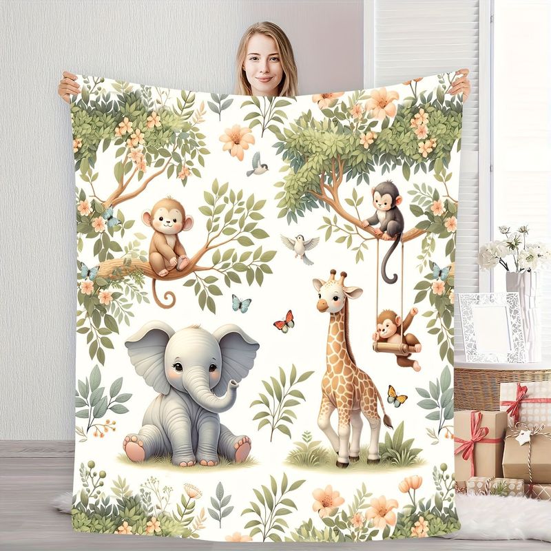 Детское одеяло VIKAMA с акваре – обзор и цена Baby Nursery Fabric
