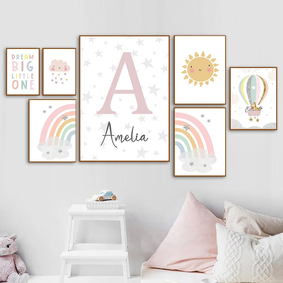 Постеры и принты с изображение – обзор и цена Baby Nursery Prints