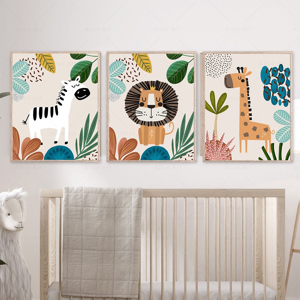 Постеры в стиле бохо с изображ – обзор и цена Baby Nursery Prints