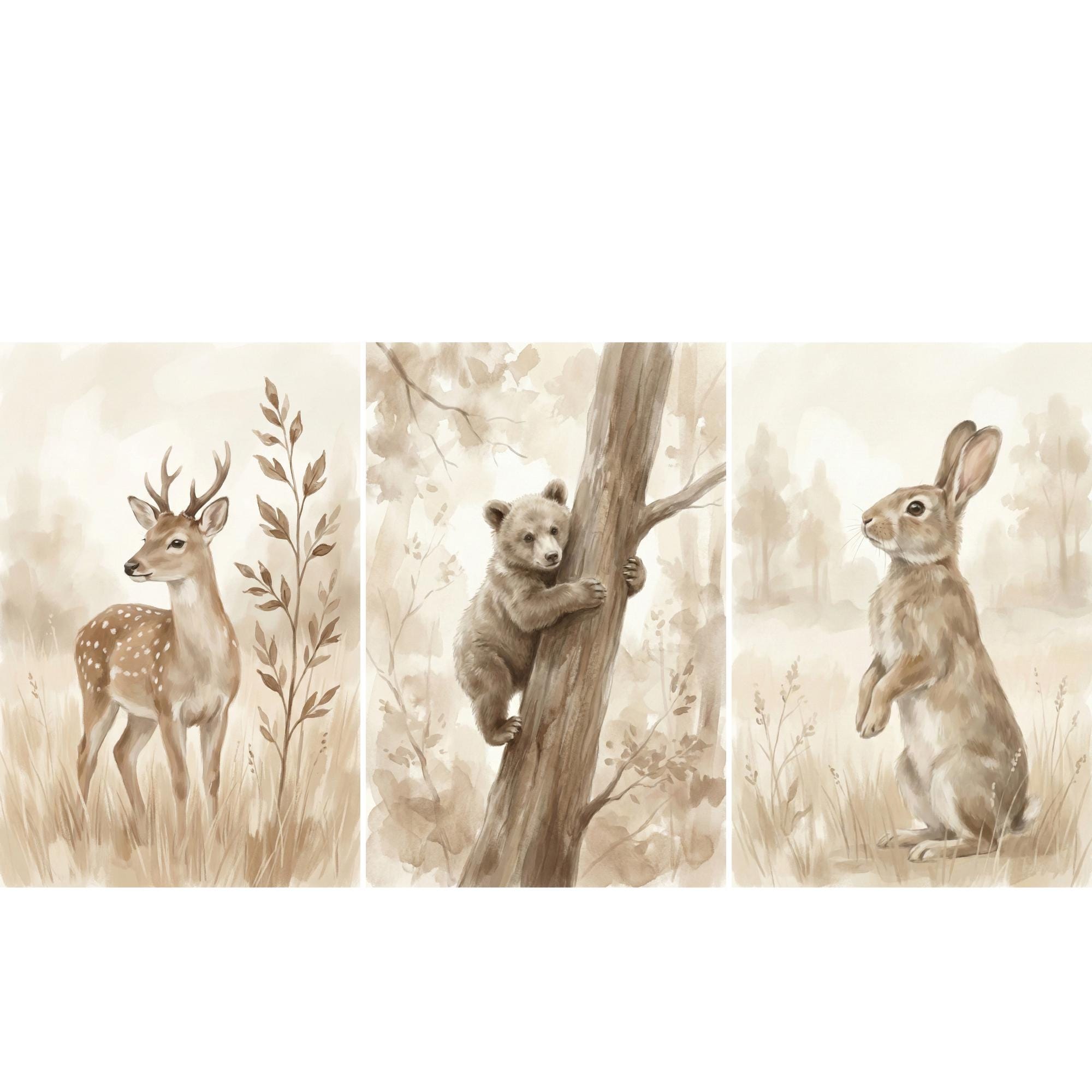 Настенный декор для детской ко – обзор и цена Baby Nursery Prints