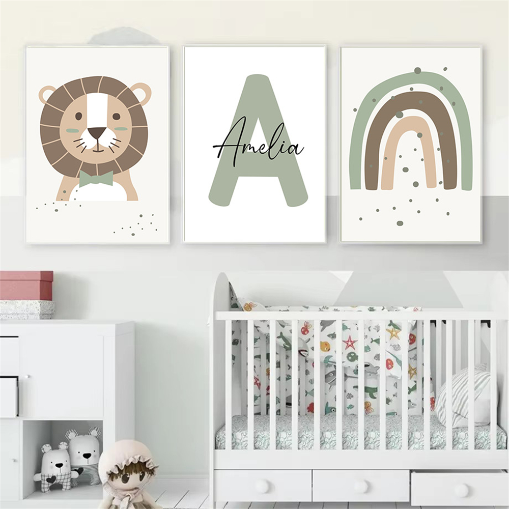 Постер на холсте с изображение – обзор и цена Baby Nursery Green