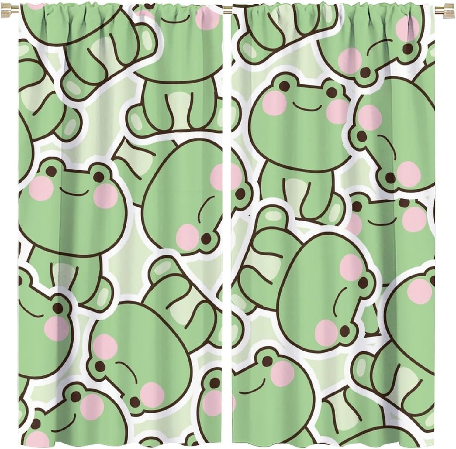 Милые шторы с рисунком зеленой – обзор и цена Baby Nursery Green