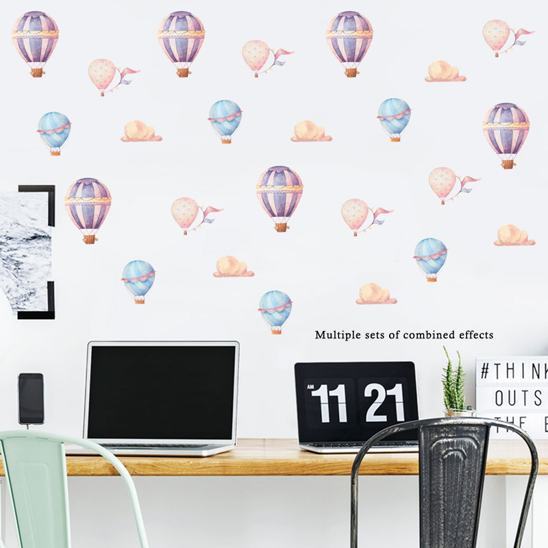 Креативные красочные наклейки  – обзор и цена Baby Nursery Mural Wallpaper