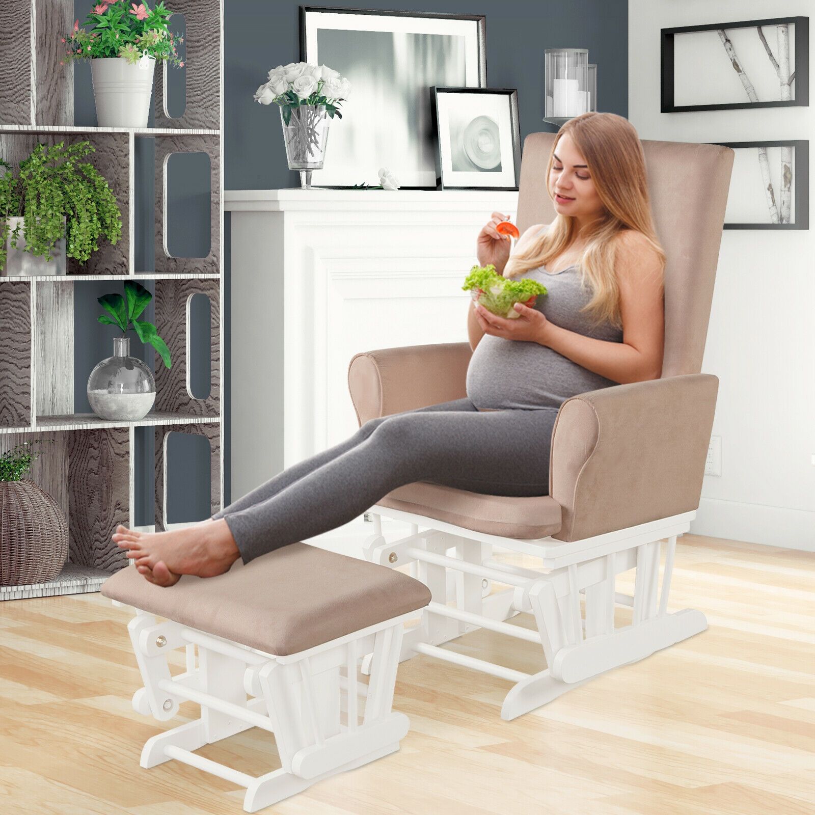 Детское кресло-качалка для отд – обзор и цена Baby Nursery Rocking Chair