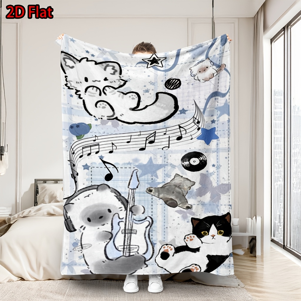Милый плюшевый плед с мультяшн – обзор и цена Baby Nursery Animal Theme