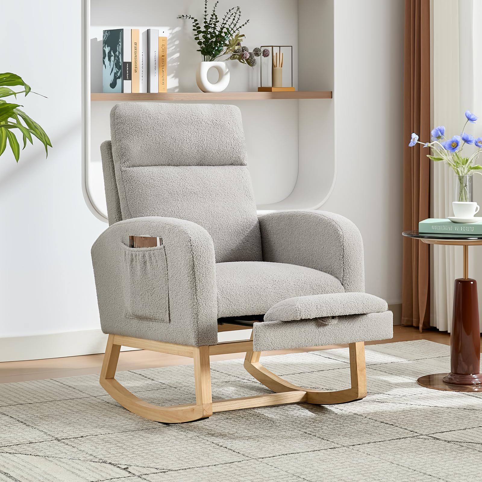 Современное кресло-качалка для – обзор и цена Baby Nursery Rocking Chair