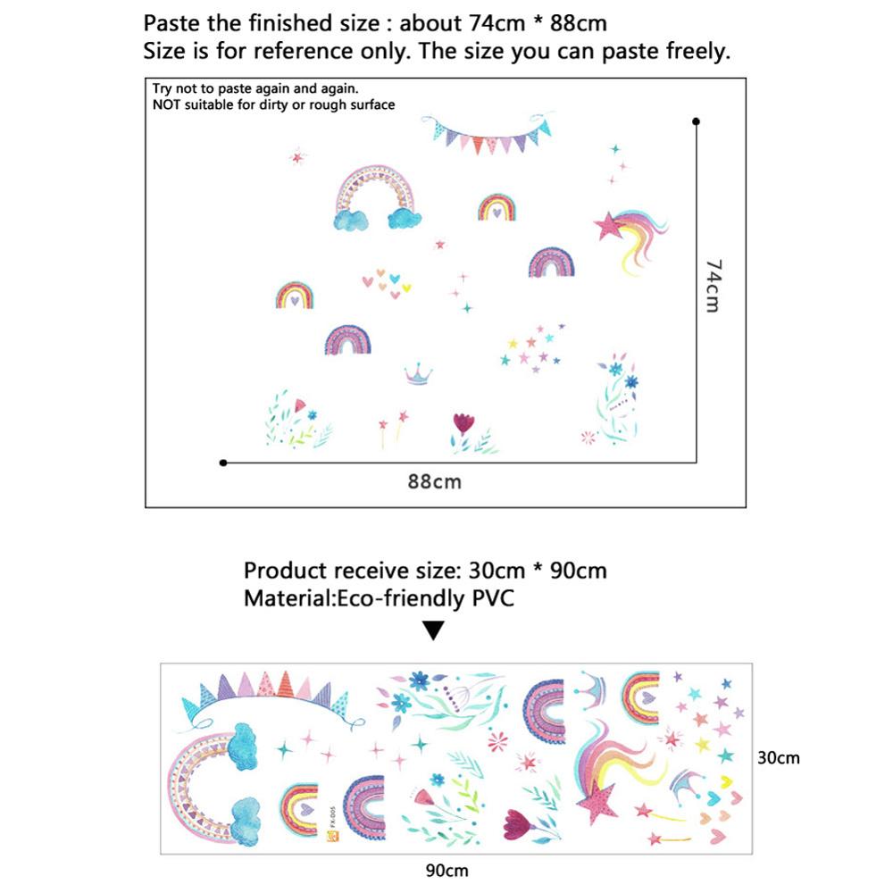 Наклейка на стену с мультяшным – обзор и цена Baby Nursery Mural Wallpaper
