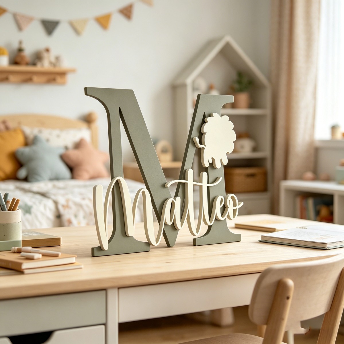 Деревянная табличка с именем и – обзор и цена Baby Nursery Wall