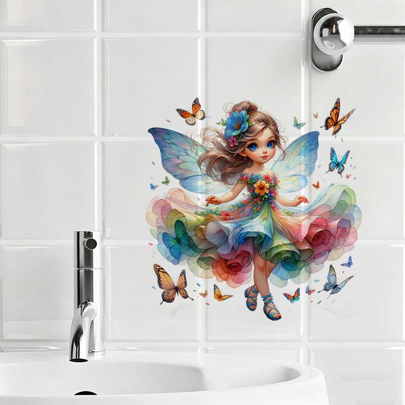 Наклейка на стену «Фея» для де – обзор и цена Baby Nursery Mural Wallpaper