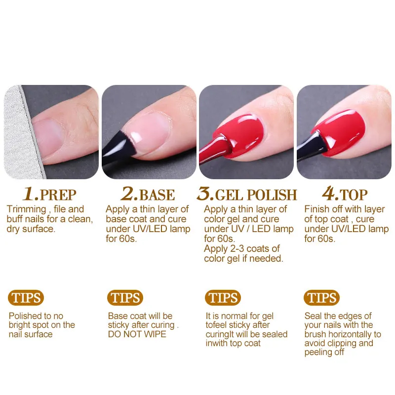Clou Beaute 6 шт. HEMA TPO FRE – обзор и цена Baby Nursery Jelly