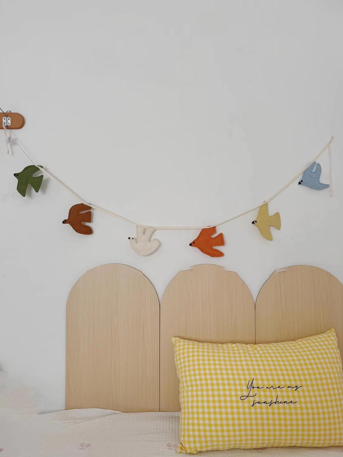 Тканевая гирлянда-флажки с пти – обзор и цена Baby Nursery Fabric