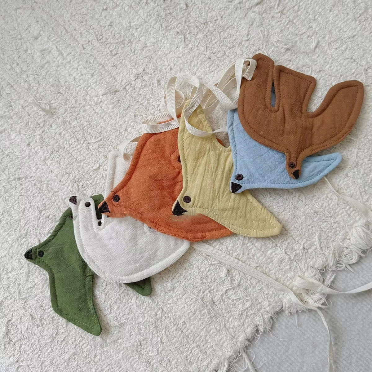 Тканевая гирлянда-флажки с пти – обзор и цена Baby Nursery Fabric