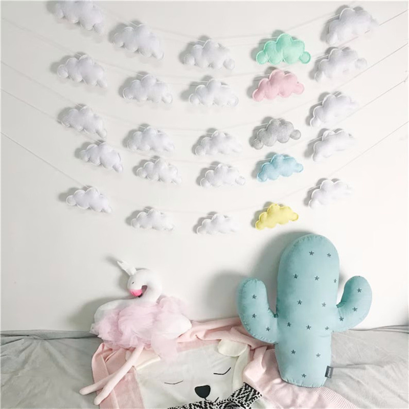 Скандинавские фетровые гирлянд – обзор и цена Baby Nursery Fabric