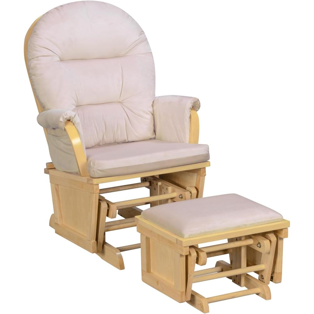Кресло-качалка Madison с оттом – обзор и цена Baby Nursery Rocking Chair