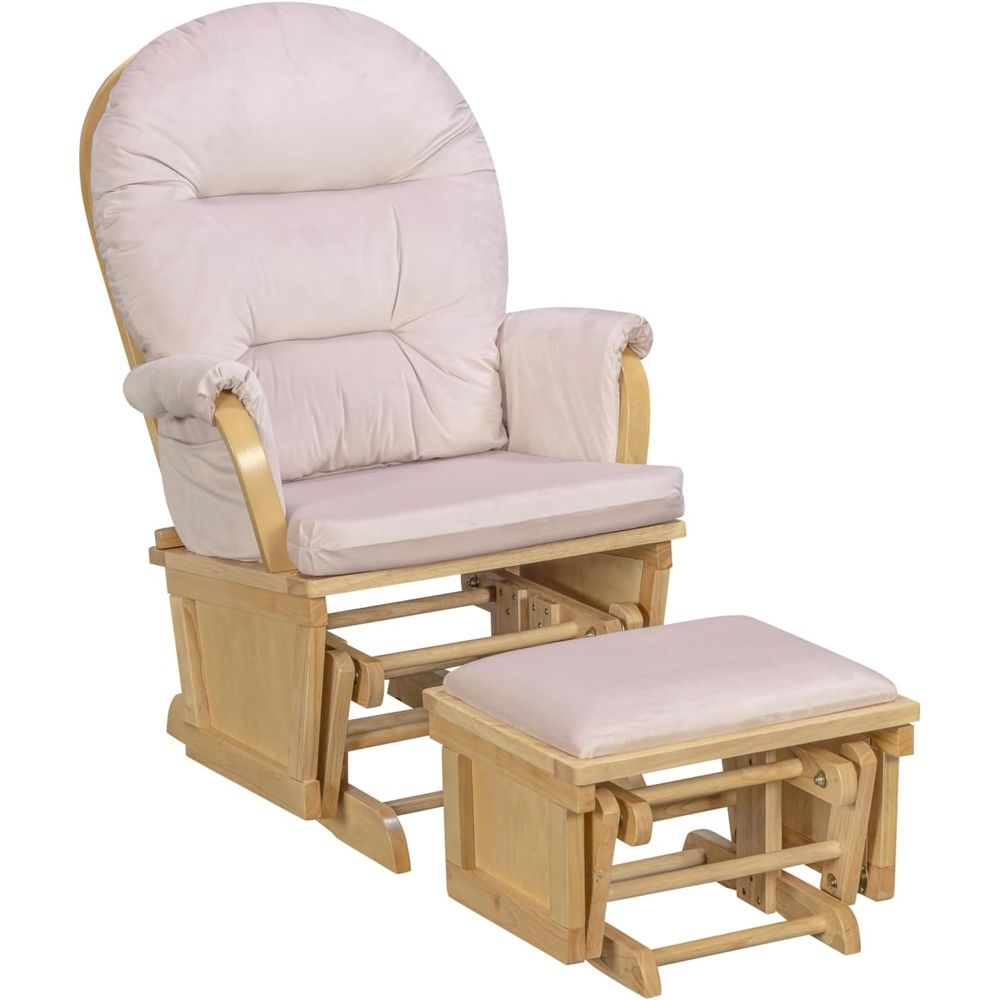 Кресло-качалка Madison с оттом – обзор и цена Baby Nursery Rocking Chair